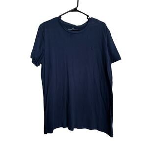 American Eagle Navy Blue T-Shirt Size Large